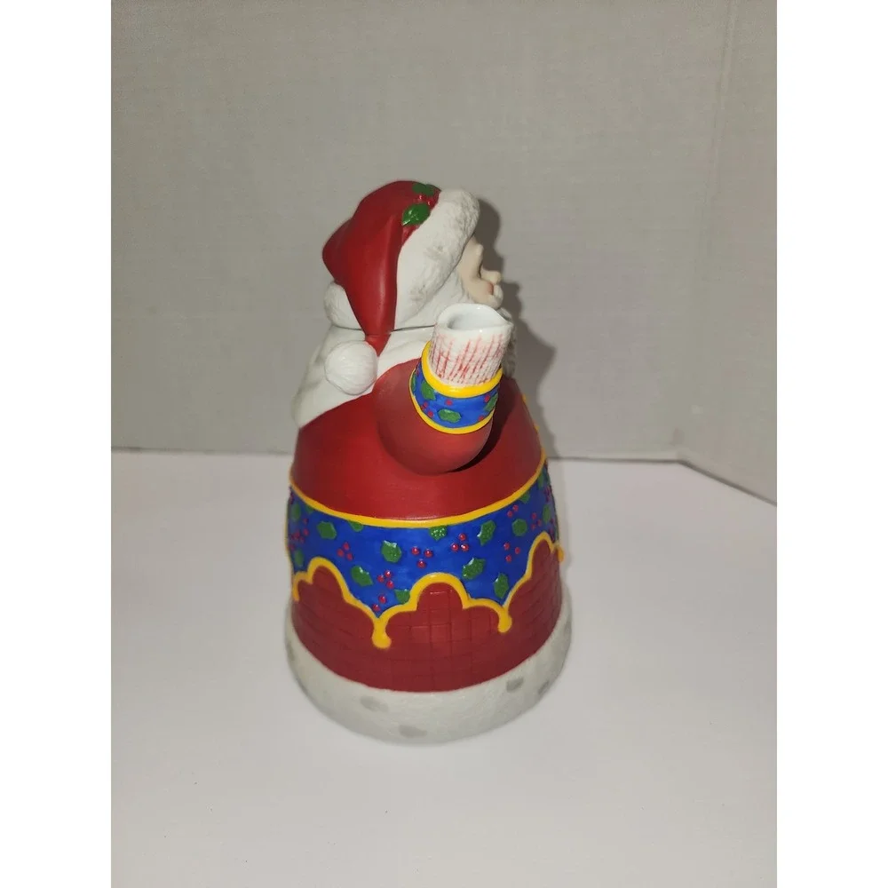 Hallmark Mary‎ Engelbreit Santa Tea Pot Christmas Decor Vintage